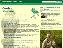 Tablet Screenshot of birdofpreycentre.co.uk
